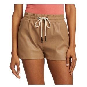 Philanthropy Faux Leather Shorts